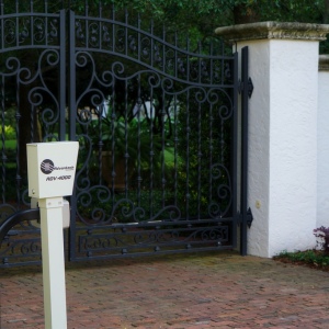 front gate door security